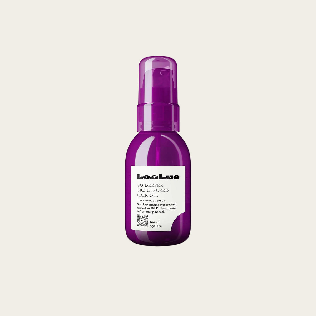 Go Deeper CBD Hair Oil 100ml