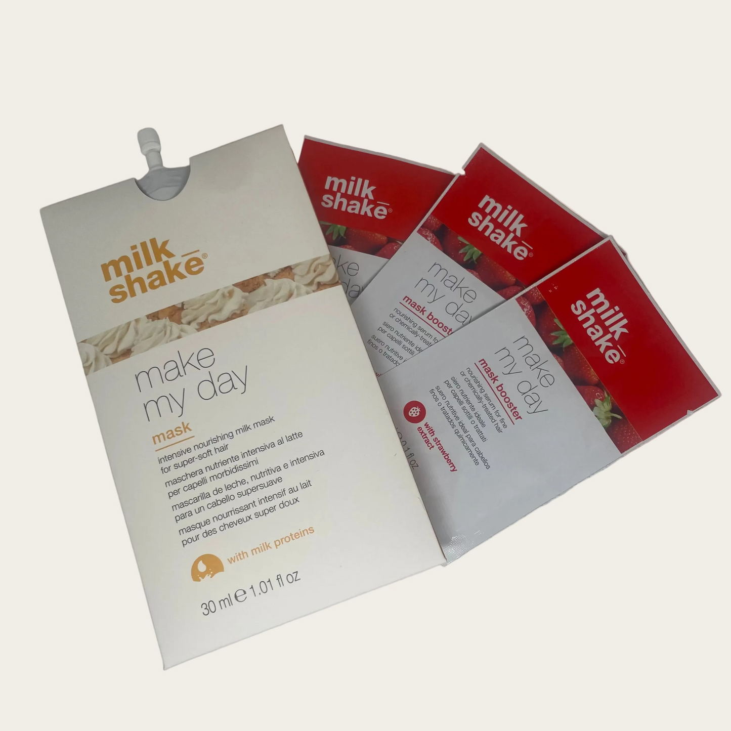 Milk_shake Make My Day +3 Nourishing Mask Booster (Strawberry)